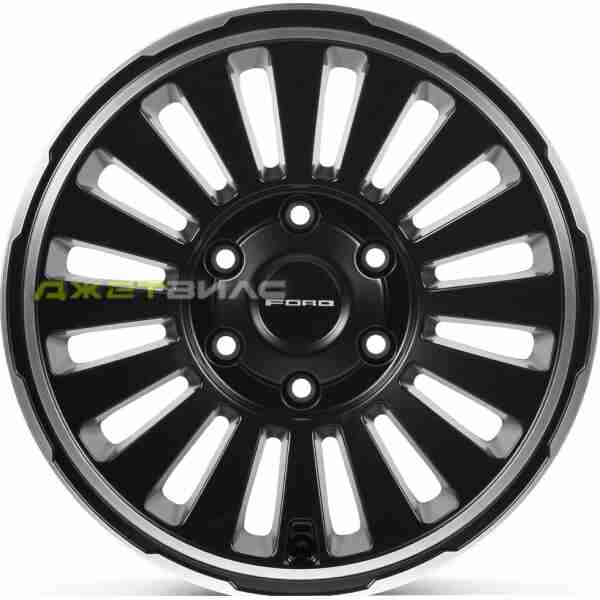Кованый диск SKILL SB314-SB532 R17 8.5J 6x139.7 ET30 DIA 93.1 Чёрный Матовый + Полированный Обод