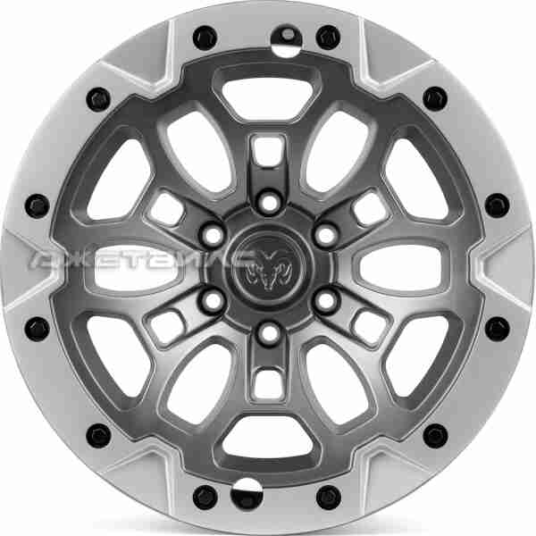 Кованый диск SKILL SV145-SV306 R20 9J 6x139.7 ET19 DIA 77.8 Графит + Полированный Обод