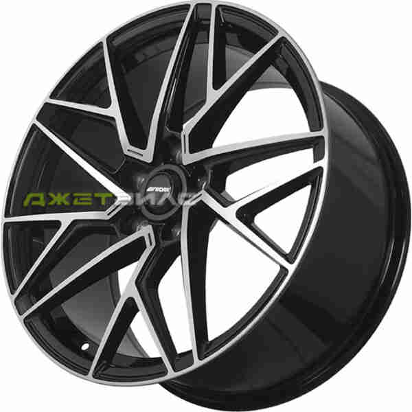 Литой диск FF SH7143-1355 R18 8.5J 5x112 ET40 DIA 66.6 Black Machined Face