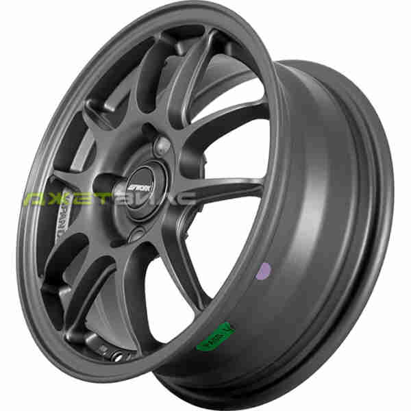 Литой диск FF SH7183-1359 R14 5.5J 4x100 ET38 DIA 73.1 Matt Dark Gunmetal