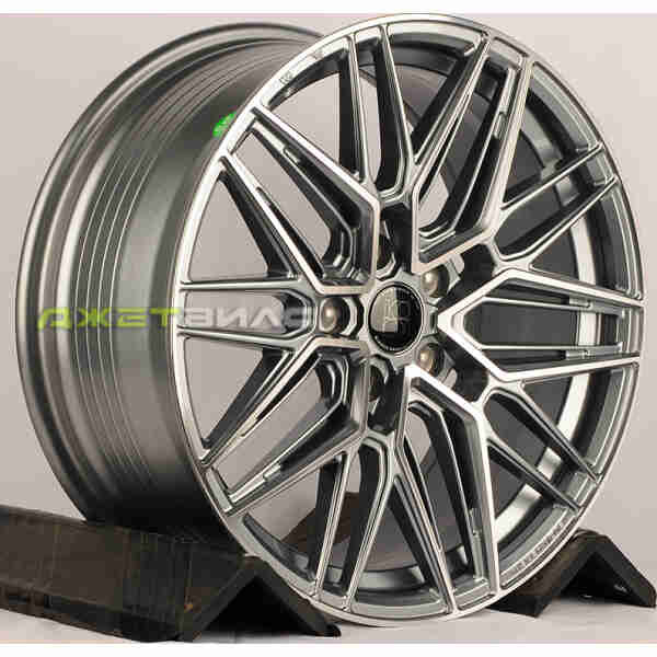 Литой диск KoKo Kuture FF581 R18 8J 5x114.3 ET38 DIA 73.1 Grey Face