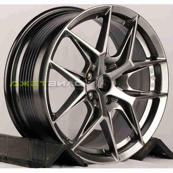 Литой диск KoKo Kuture FF117-GX R17 7.5J 5x100 ET38 DIA 73.1 Titanium Silver