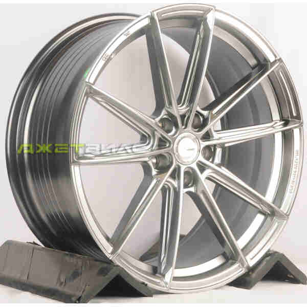 Литой диск KoKo Kuture FF600 R17 7.5J 5x114.3 ET38 DIA 73.1 Titanium Silver