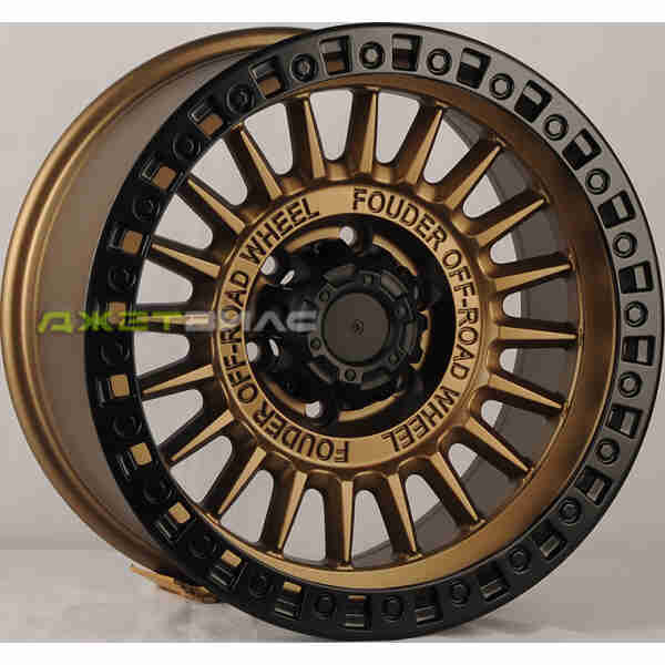 Литой диск Jetwheel JT222-8 R18 9J 6x139.7 ET0 DIA 110.1 Bronze+MBL