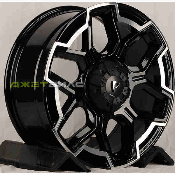 Литой диск Jetwheel BK5260 R20 8.5J 5x108 ET35 DIA 66.5 BLK POLISH