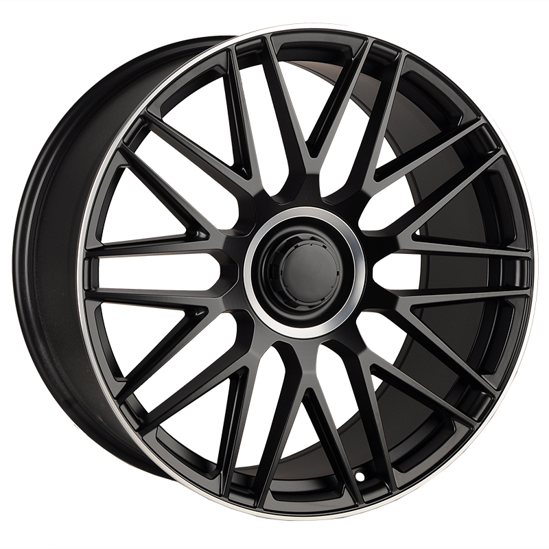 Литой диск Jetwheel Y0207 R21 10J 5x112 ET44 Литой диск Jetwheel Y0207 R21 10J 5x112 ET44 DIA 66.6 Matte Black Machined Lip