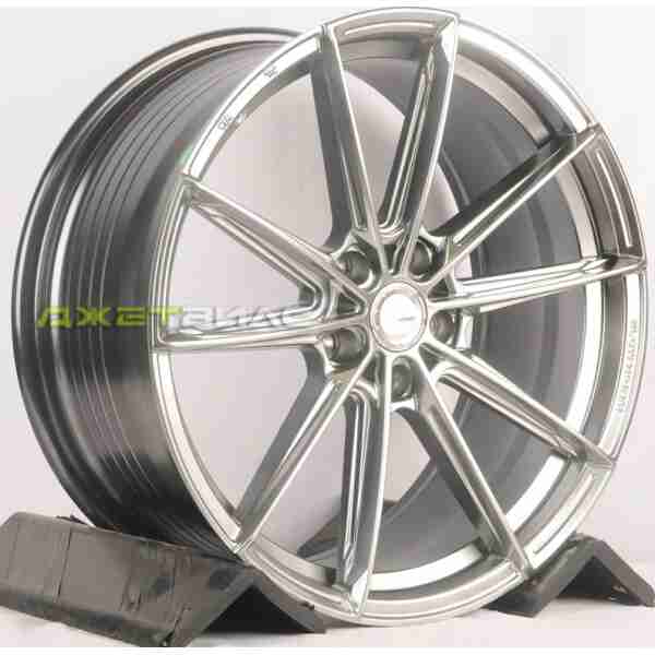 Литой диск KoKo Kuture FF600 R17 7.5J 5x112 ET38 DIA 66.45 Titanium Silver